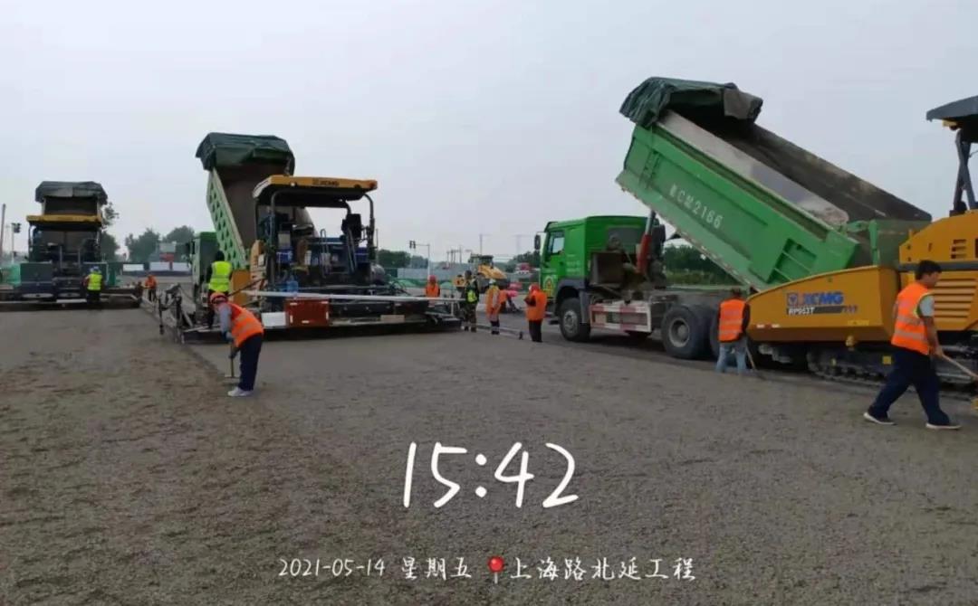 项目动态 | 上海路项目施工稳步推进中